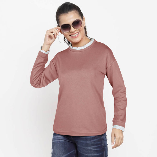 Milano Sweatshirt Tea Pink